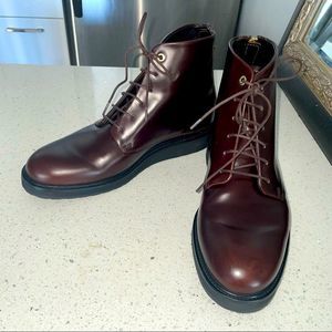 WANT Les Essentiels Menara Leather Zip Ankle Boots.